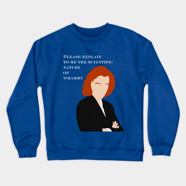 X-Files - Scully Crewneck Sweatshirt by OutlineArt